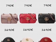 Gucci 经典款爆款包包的欧洲价格