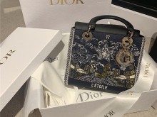 Dior迪奥Lady Dior2019限量刺绣包！星星塔罗