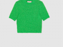 Gucci 613884 绿色 棉结子绒 上衣