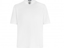 LV 1A40R7 白色 高领短袖LOGO T恤