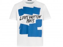 LV 1A40TI 浅蓝色 GRAPHIC 短袖LOGO T恤