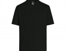 LV 1A40RD 黑色 高领短袖LOGO T恤