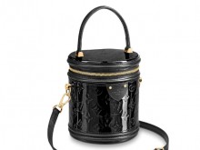 LV M53997 黑色漆皮 饭桶包/化妆包