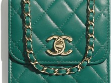 Chanel A81633 Y60767 N5029 绿色 链子小包