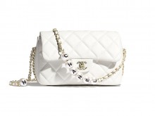 Chanel香奈儿 AS1533 B02300 10601 白色 珍珠口盖包
