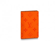 LV M30437 TAIGARAMA系列 橙色 口袋钱夹