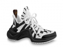 LV 1A67EC 黑白色 LV ARCHLIGHT 运动鞋