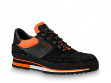  LV 1A5HPC 橙色 HARLEM 系带鞋