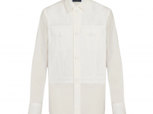 LV 1A5CP9 白色 TROMPE L’OEIL 衬衫