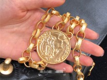 Chanel香奈儿 AS2222 复古金币包 双面金币