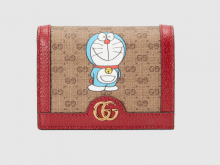 Gucci 647788 2TWAG 8580 Doraemon x Gucci联名系列 卡包