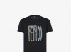 Fendi FAF532AE8JF0GME 黑色棉质T恤