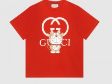  Gucci 616036 XJDEY 6429 Doraemon x Gucci联名系列 新年特别款 超大造型T恤