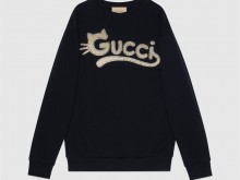 Gucci 617964 XJDDK 4330 Gucci猫咪标识卫衣