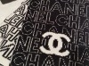 Chanel ｜21秋冬新款黑白羊绒双面围巾