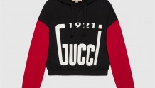 Gucci ‎671507 XJDRT 1082 “1921 Gucci”印花棉质卫衣
