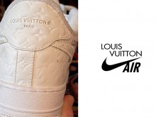 Virgil 未完待续的联名，Louis Vuitton x Nike 全白老花波鞋曝光！