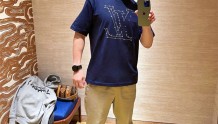 LV Stitch 印花刺绣短袖T恤