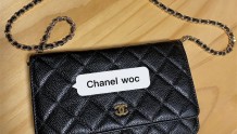  包包分享 香奈儿Chanel WOC黑金牛一枚