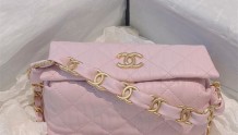 就喜欢冷门包！Chanel粉色hobo盒子包太美了！