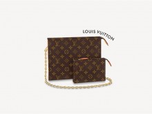 Louis Vuitton 高 CP 值款， 1+1 Toilette Poche 链条包！