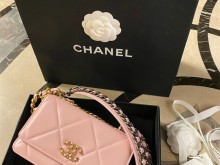 Chanel 19 woc 粉色