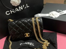 Chanel 22K版mini CF小金球细节分享