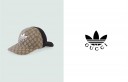 GUCCI x adidas 双帽檐棒球帽，看似诙谐但价格没在开玩笑！