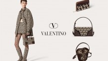 Valentino 全新满版 V Logo，倾倒在手袋、银包上！