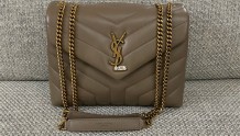 YSL LouLou Small Taupe 小号灰褐色