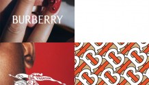 一丈红与夕阳红🏮新老Burberry Logo对比。