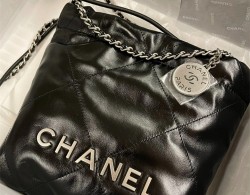 Chanel 22mini黑银