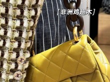 【时尚】Chanel 23A木链包