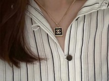 购物分享 Chanel 23s隐藏款方块项链