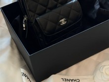 Chanel 24P黑银小书包/图文版，出乎意料好买